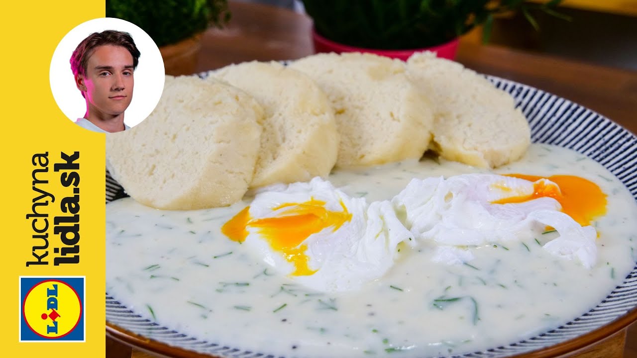Kôprová omáčka so strateným vajcom a knedľou 🥚 | Viktor Nagy | Kuchyňa Lidla