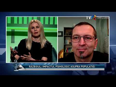 Războiul din Ucraina: Impactul psihologic asupra populației #TabletaDeSanatate @TVR Timişoara