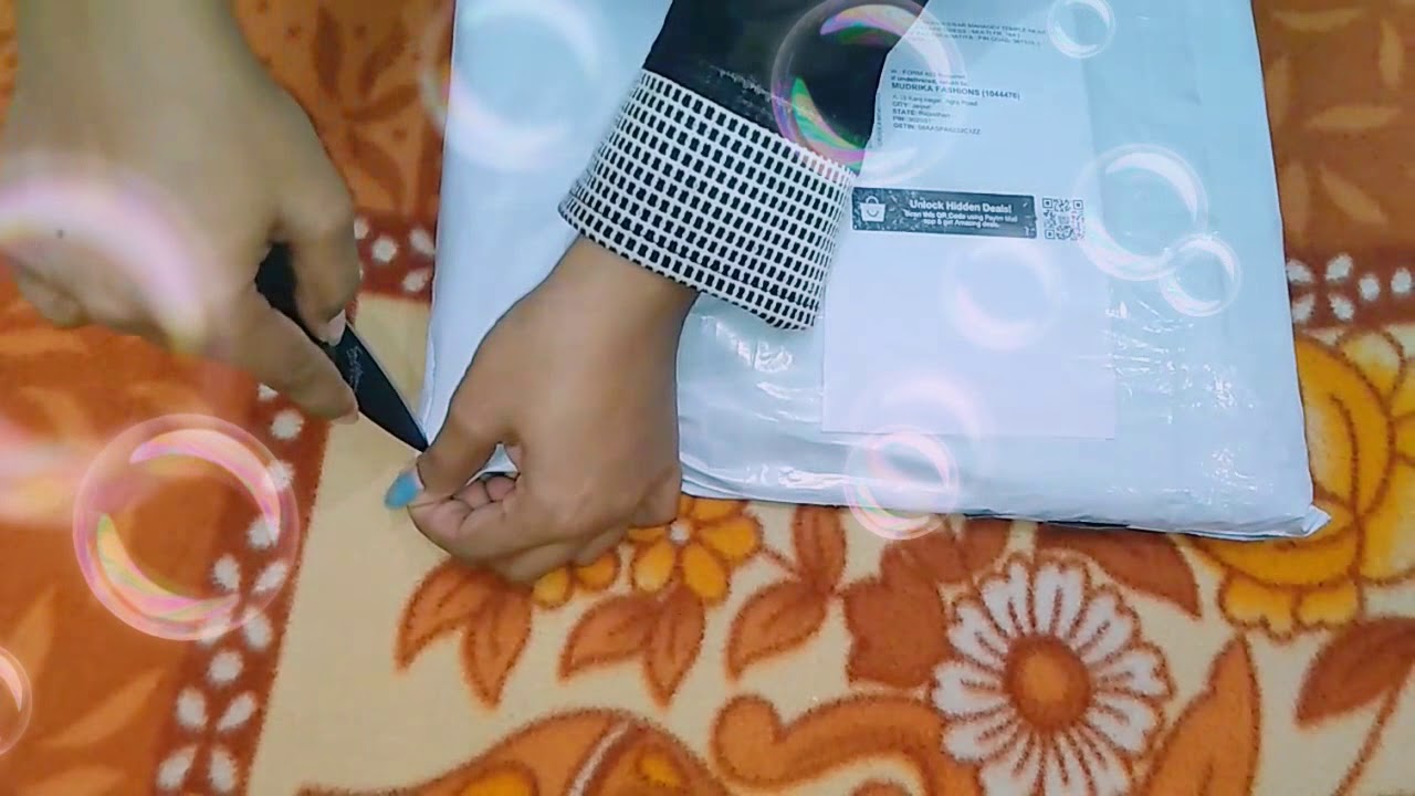 Paytm Mall Unboxing Dress MUDRIKA Printed Fit & Flare Dress Free Size @ 247/- Ruppy Only.