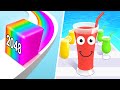 Jelly Run 2048 🆚 Juice Run🌻🧿🌺🌈Max Levels Walkthrough Android IOS Update Gameplay AF28