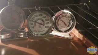Are oven thermometers accurate?