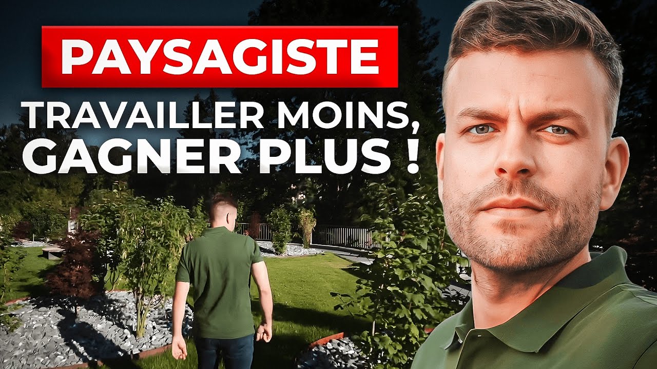 Paysagiste: Passer de 60h de travail par semaine à 1h par jour, l'histoire de Loïc Sarrieu