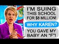 r/Entitledparents Karen MOTHER Sues the School, GETS KICKED OUT!
