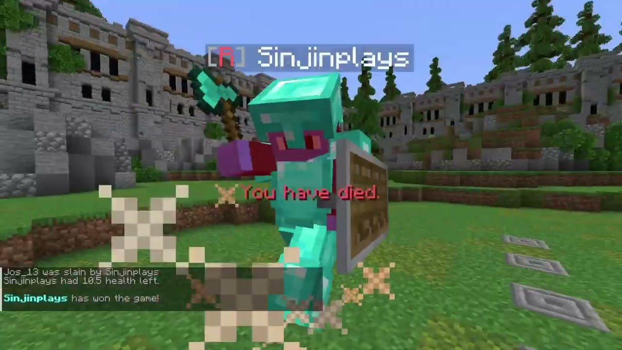 Minecraft PvP montage, but it's just me getting beat up by 