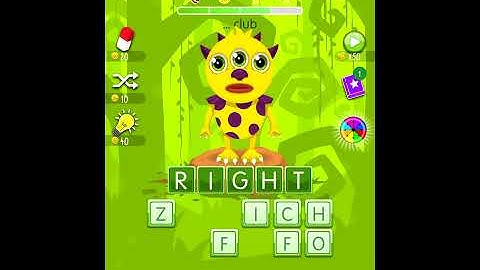 Word Monsters Level 121 Answers Solved Walkthrough Solution