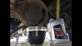 Workhorse W22 Dana S150 Differential Oil change after 50,000 Miles, Have You Checked Yours lately