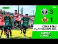 Arequipa. CopaPerú2026 Hexagonal final: Sportivo Huracán 3-1 U.D. Carilsa (PARTIDO COMPLETO)