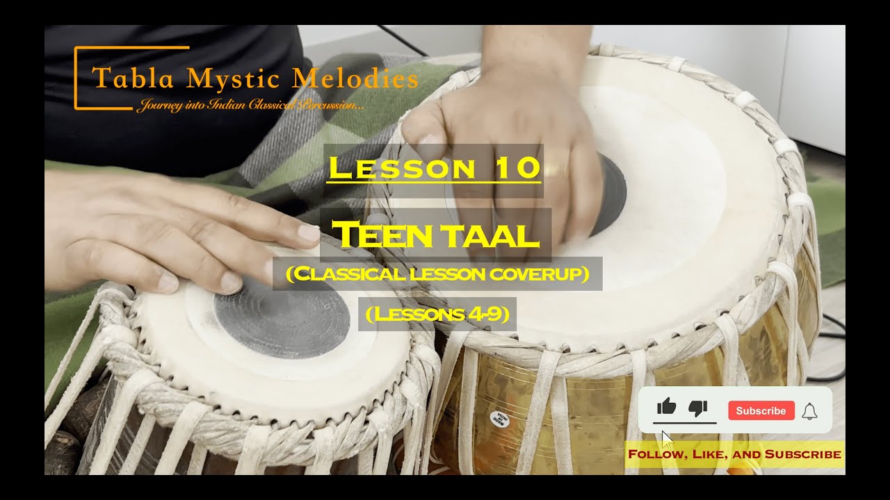 Lesson 10: Tabla Demonstration in Hindi || Step-by-Step Guide for ...