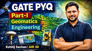 GATE I Geomatics Engineering I PYQ I 2023 MCQ 1 Mark (Part-A) I Kshitij Sachan #gategeomatics