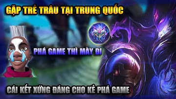 Liên Minh Tốc Chiến QQ: Hard Rank cuối mùa gặp trẻ trâu và cái kết mãn nhãn cho kẻ phá game