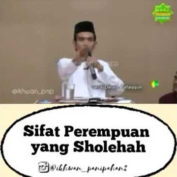 Sifat perempuan Sholehah UAS
