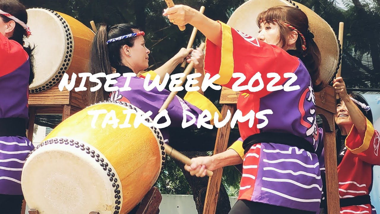 Nisei Week 2022 Taiko Drums YouTube