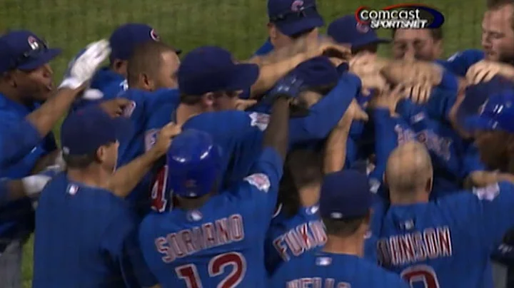 Theriot walk-off single wins it for the Cubs