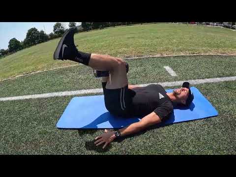 DEAD BUG PELVIC ROTATION w ADDUCTOR SQUEEZE