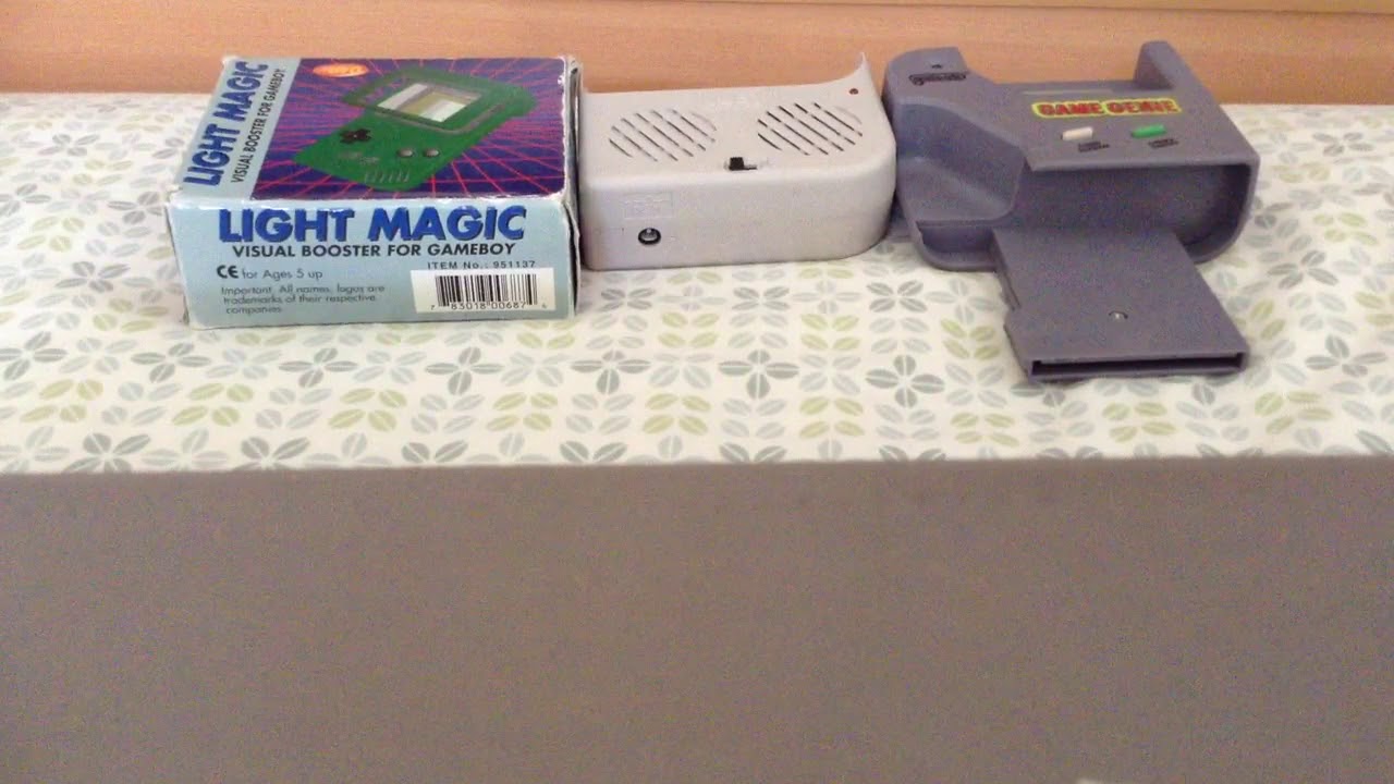 3 original gameboy accessories YouTube