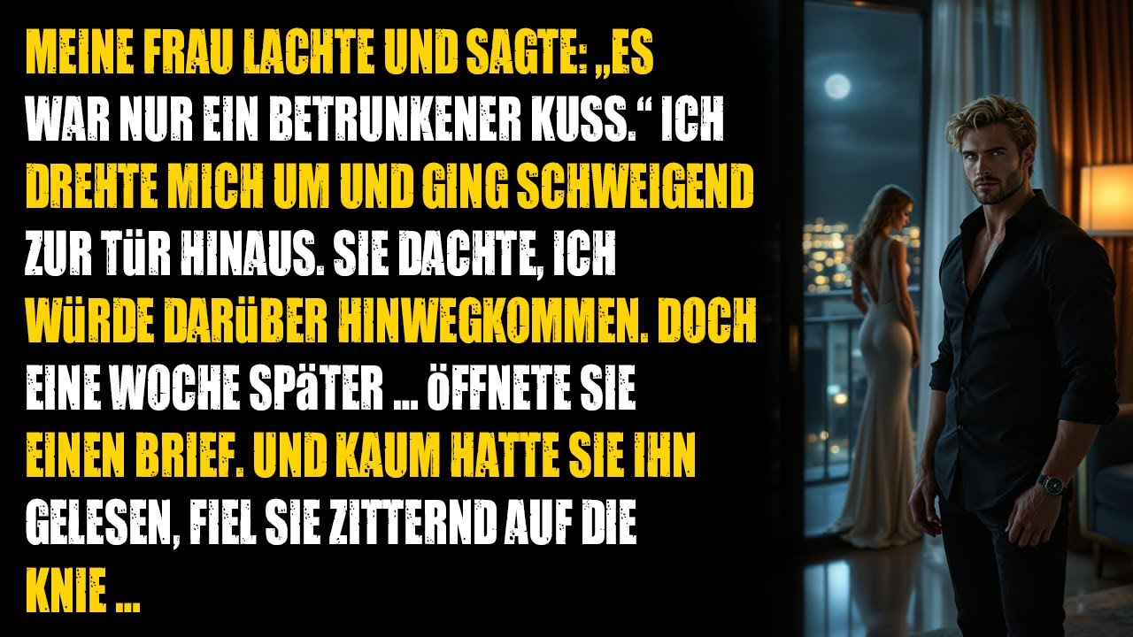 Meine untreue Frau lachte: ‚Nur ein Kuss im Rausch.‘ Doch meine stille Rache zerstörte sie