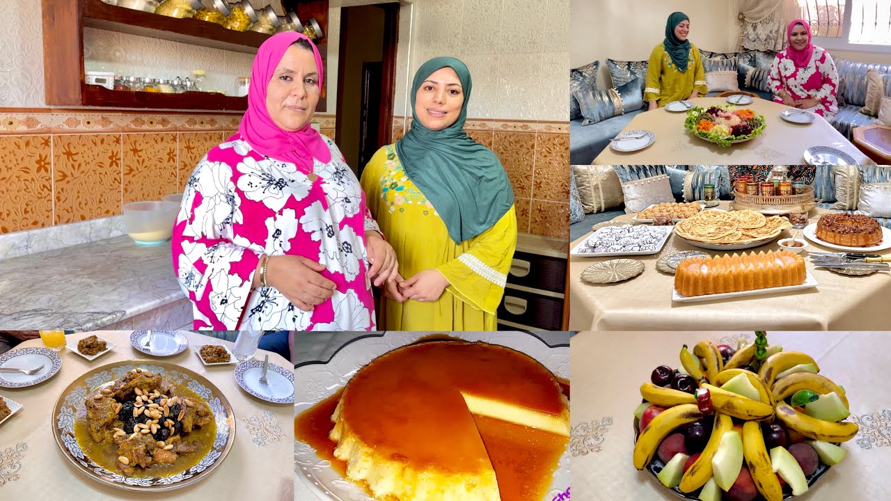 المرأة المغربية المكافحة عندي فداري😍كيفاش توجدي عراضة كاملة مكمولة فنهارها اللحم ديال الاعراس خطيير😋