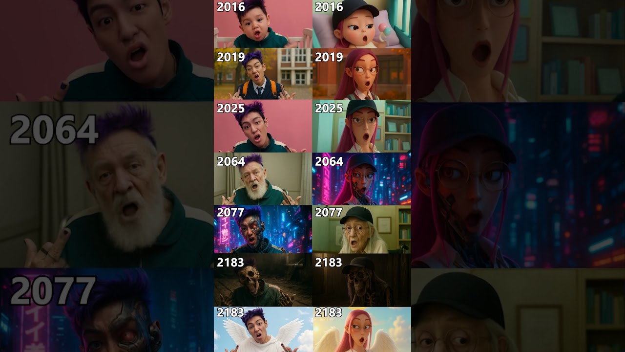 230 THANOS SQUIDGAME & RUMI KPOP YEAR EVOLUTION SINGING "Dramatic Expression"