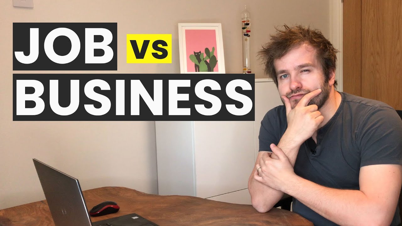Job vs Business - Why Working For Yourself Is Less Risky