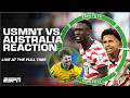 United States vs. Australia [LIVE REACTION] | ESPN FC
