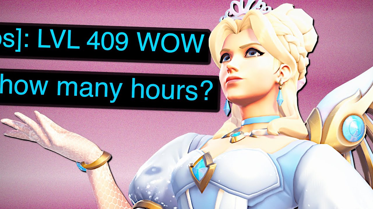 Level 409 Mercy Carries Team With Resurrect! 💜 - Overwatch 2