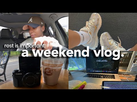 a *chill* weekend vlog: taking extra time off from work to recharge + chat with me | Kori Maria