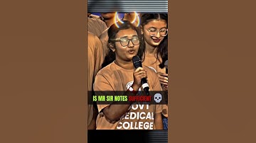 IS MR SIR NOTES SUFFICIENT 🗿💀 IITIAN ☠️#new#trending#physicswallah#ashortaday