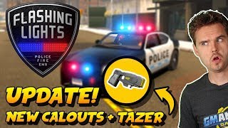 Flashing Lights Update! New Police Callouts + Tazer | Flashing Lights Police Fire EMS Simulator screenshot 5