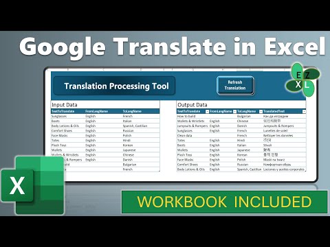 Build an Excel Language Translator Using Power Query (No API Key | Free Google Translate Method)