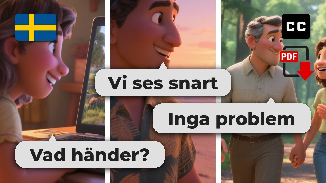 Unlock Swedish Fluency 🇸🇪 7 Easy Conversations for Beginner to Intermediate Learners!