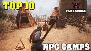 Conan Exiles: My Top 10 NPC CAMPS for Tier 3/4 Thralls