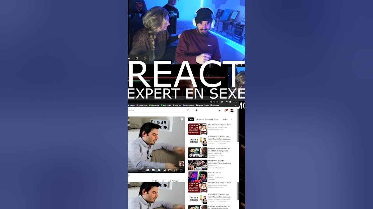 REACT EXPERT EN ZGEG shorts couple react zgeg streamerfr REACT EXPERT EN ZGEG shorts couple react zgeg streamerfr