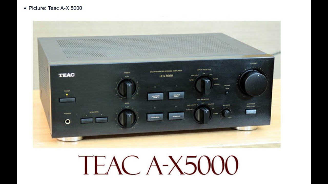 5000a x teac - YouTube 5000a x teac - YouTube