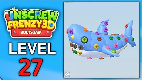 Unscrew Frenzy 3D Level 27