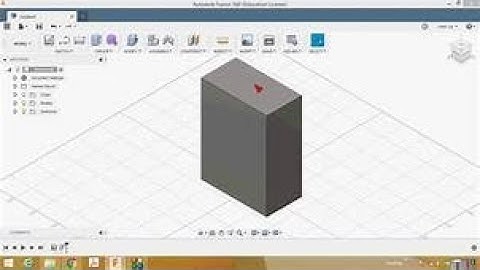 How to design rectangle in fusion 360
