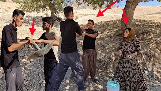 Muhammad's presence in Kubra's house; Abolfazl's attack and Kubra's defense!