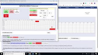W2W Preferences