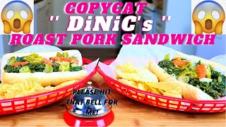 COPYCAT DiNiCs PORK SANDWICH| HOWTO DiNiCs ROAST PORK SANDWICH |PHILLY RECIPE| YOUTUBE VIDEO RECIPE