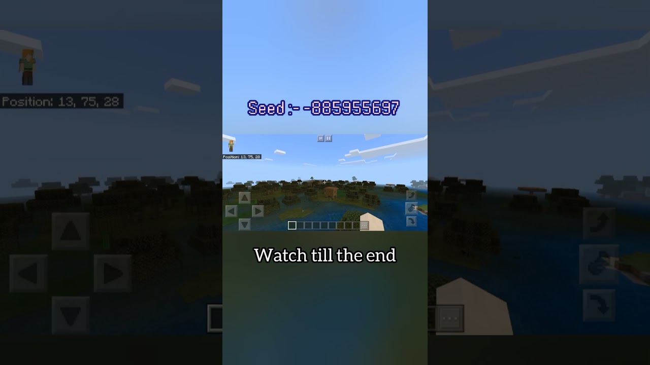 Most best seed in minecraft, whitch house seed.... 