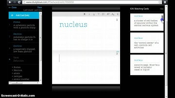 StudyBlue flashcard tutorial