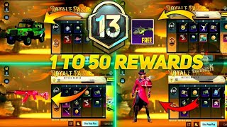 M13 ROYAL PASS IS HERE 🔥 M13 1 TO 50 RP REWARDS LEAKS / M13 RP KAB AAYEGA / M13 RELEASE DATE !