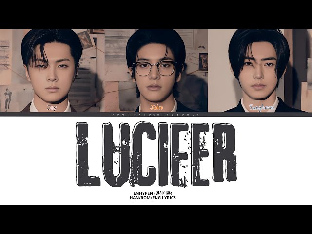 ENHYPEN (엔하이픈) - 'Lucifer' Lyrics (Color Coded Han/Rom/Eng