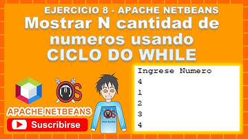 Ejercicio 8 Java - Apache NetBeans