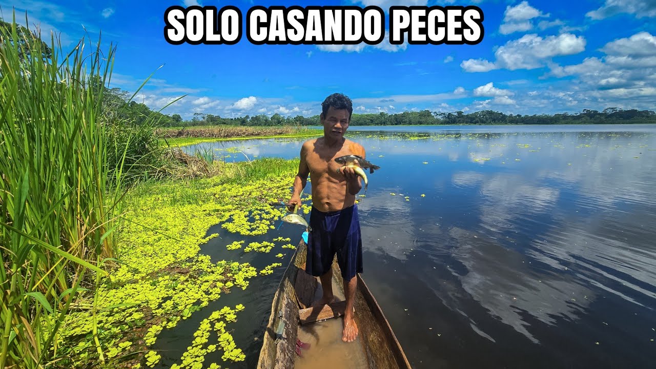 Así es la VERDADERA VIDA de un INDÍGENA, sólo a la pesca y caza de animales