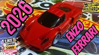 ENZO FERRARI BOULEVARD 2026!! #hotwheels #enzo #ferrari #mattel #2026 #red #italia #tifosi #hobby