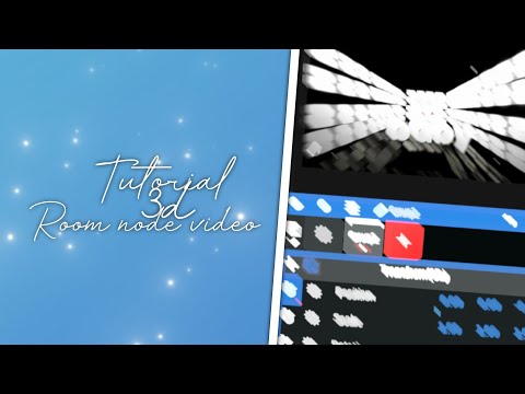 Tutorial 3D room - Node Video Tutorial | Free Preset !!!