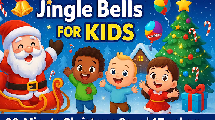 Jingle Bells 🎄 for Kids | English Nursery Rhymes | Kids Christmas Dance Song 🎶
