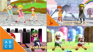 Super Mario Lean On MMD (Quadparison)