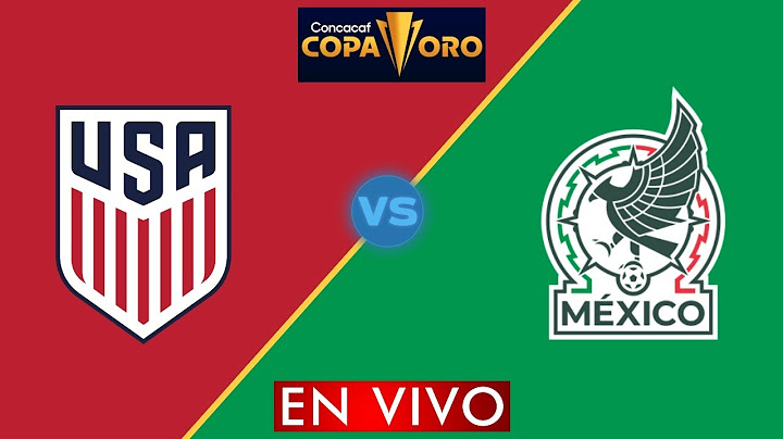 Estados Unidos vs México EN VIVO | GRAN FINAL Copa Oro 2025 | FINAL Gold  Cup 2025