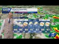 Hot with chances for monsoon storms